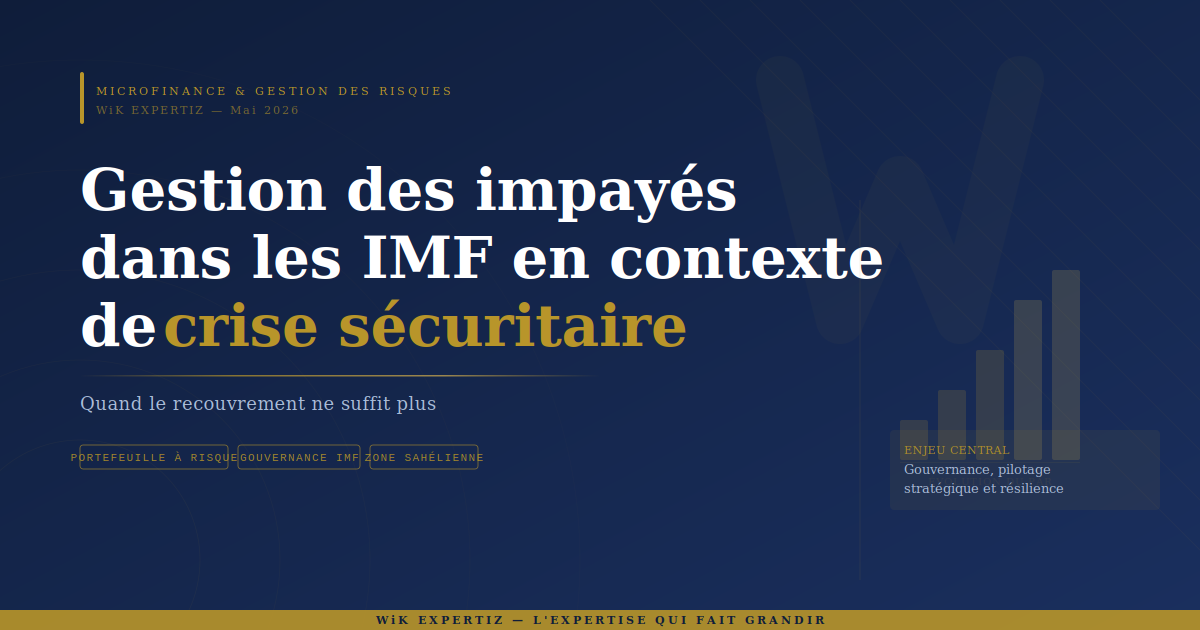 conseil microfinance Burkina Faso WiK Expertiz